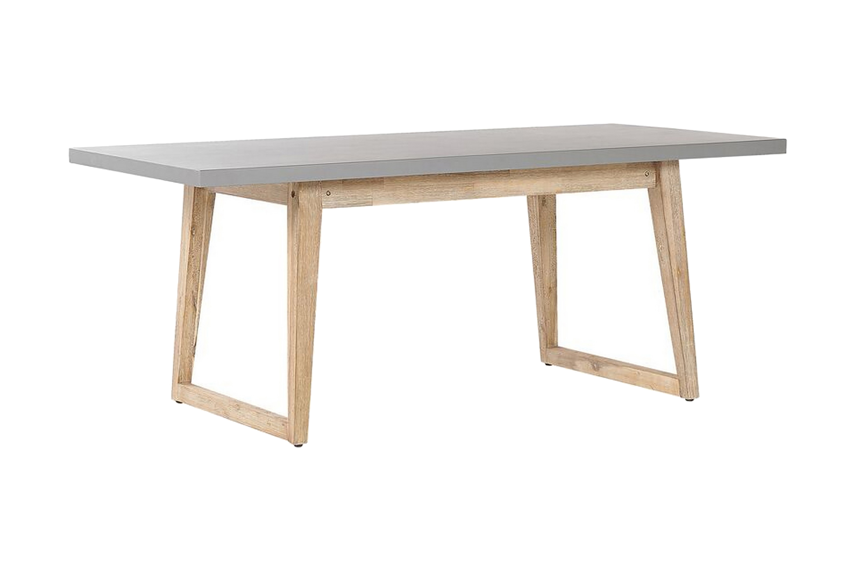 Trädgårdsbord grå 180 x 90 cm ORIA – Grå