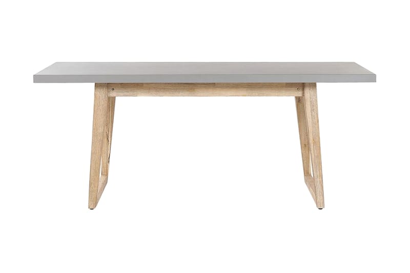 Trädgårdsbord grå 180 x 90 cm ORIA - Grå - Utemöbler - Trädgårdsbord & Utebord - Matbord ute