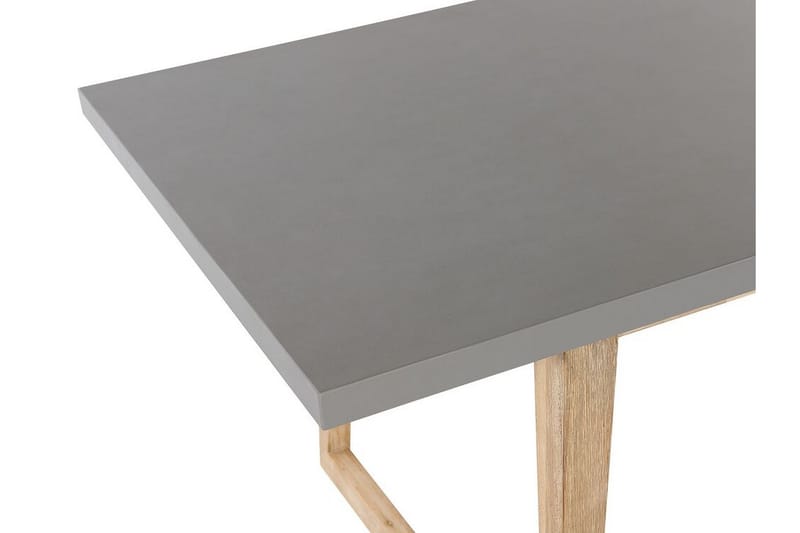 Trädgårdsbord grå 180 x 90 cm ORIA - Grå - Utemöbler - Trädgårdsbord & Utebord - Matbord ute