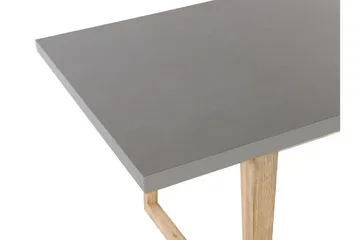 Trädgårdsbord grå 180 x 90 cm ORIA - Grå - Utemöbler - Trädgårdsbord & Utebord - Matbord ute