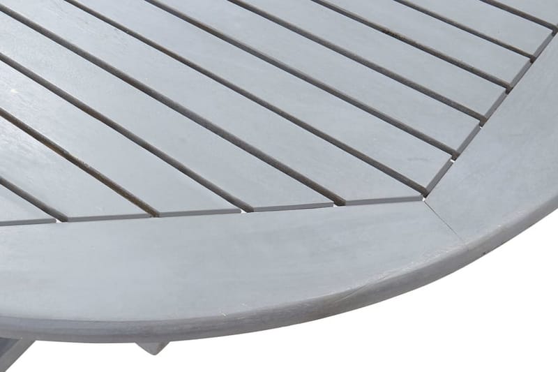 Trädgårdsbord grå 200x100x74 cm massivt akaciaträ - Grå - Utemöbler - Trädgårdsbord & Utebord - Matbord ute