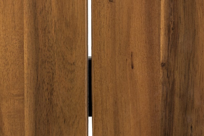 Trio Matbord Utomhus 200x100 cm – Utebord för Uteplats Akaciaträ - Svart / Akacia - Utemöbler - Trädgårdsbord & Utebord - Matbord ute