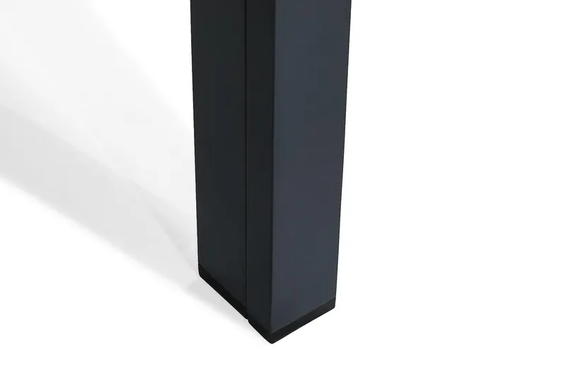 Tunis Förlängningsbart Matbord 160-220x90 cm - Svart - Utemöbler - Trädgårdsbord & Utebord - Matbord ute