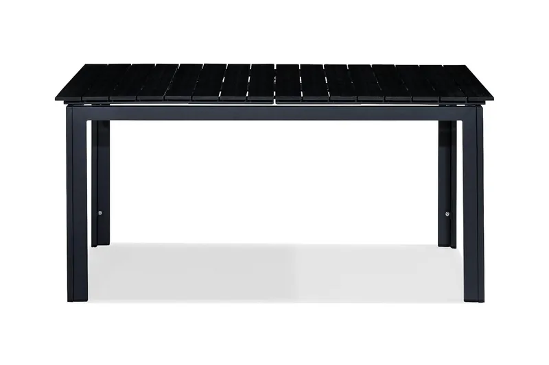 Tunis Förlängningsbart Matbord 160-220x90 cm - Svart - Utemöbler - Trädgårdsbord & Utebord - Matbord ute