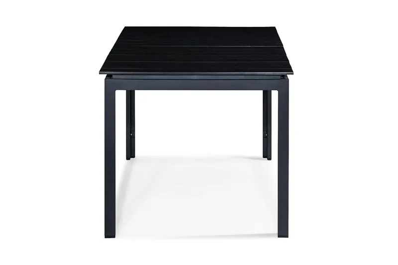 Tunis Förlängningsbart Matbord 160-220x90 cm - Svart - Utemöbler - Trädgårdsbord & Utebord - Matbord ute
