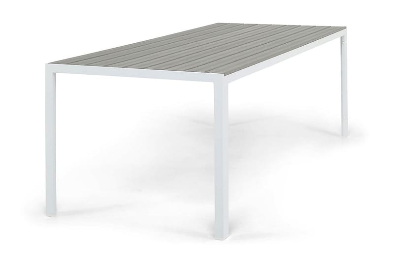 Tunis Matbord 205x90 cm, Vit