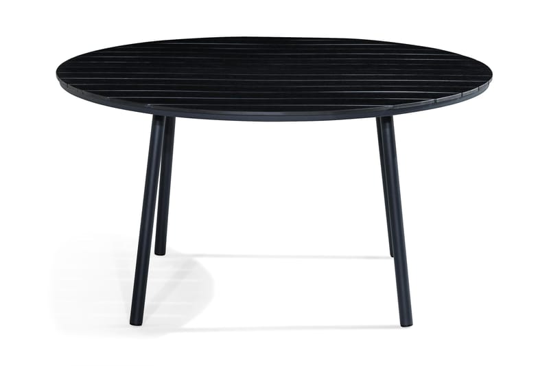 Tunis Matbord Utomhus 140 cm - Svart - Utemöbler - Trädgårdsbord & Utebord - Matbord ute
