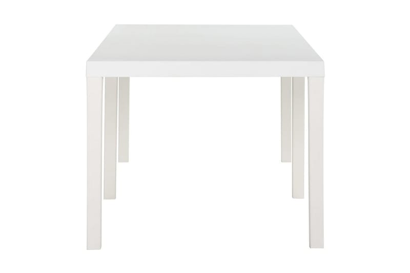 Utebord 220x90x72 cm PP vit - Vit - Utemöbler - Trädgårdsbord & Utebord - Matbord ute