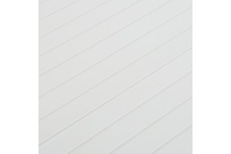 Utebord 220x90x72 cm PP vit - Vit - Utemöbler - Trädgårdsbord & Utebord - Matbord ute