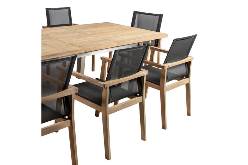 Utebord NAUTICA 200/250/300x100xH76cm teak - Utemöbler - Trädgårdsbord & Utebord - Matbord ute