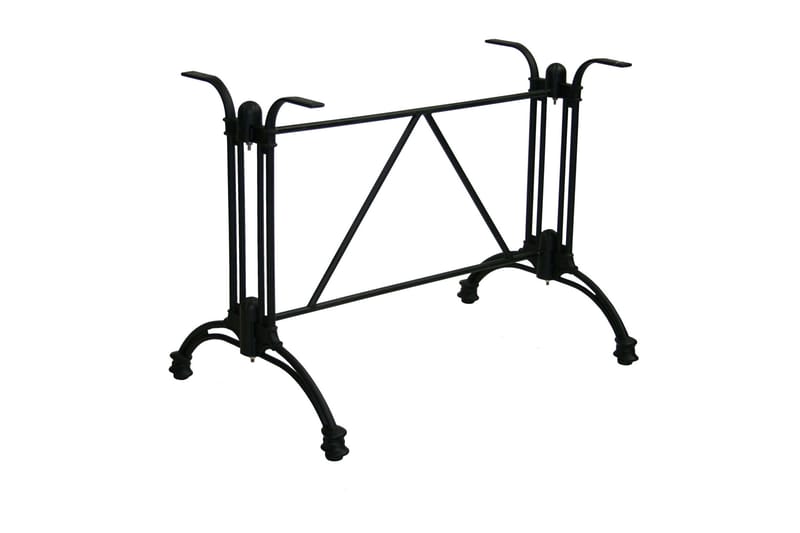 Utebordsben Cafe 93x61xh72cm Aluminium - Utemöbler - Trädgårdsbord & Utebord - Matbord ute