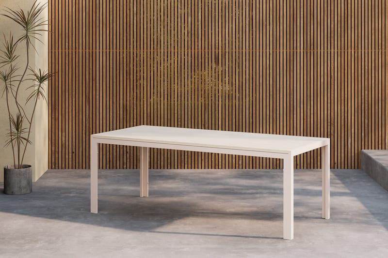 Matbord utomhus Venture Home Break Dining Table 74 X 205 X 90 - Beige / Beige Beige - Utemöbler - Trädgårdsbord & Utebord - Matbord ute