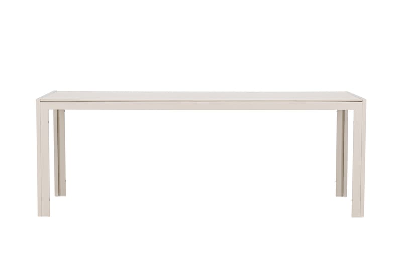 Matbord utomhus Venture Home Break Dining Table 74 X 205 X 90 - Beige / Beige Beige - Utemöbler - Trädgårdsbord & Utebord - Matbord ute