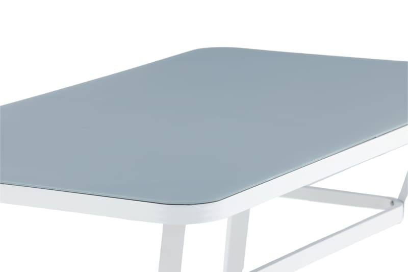 Virya Matbord Utomhus 160 cm - Vit/Grå - Utemöbler - Trädgårdsbord & Utebord - Matbord ute