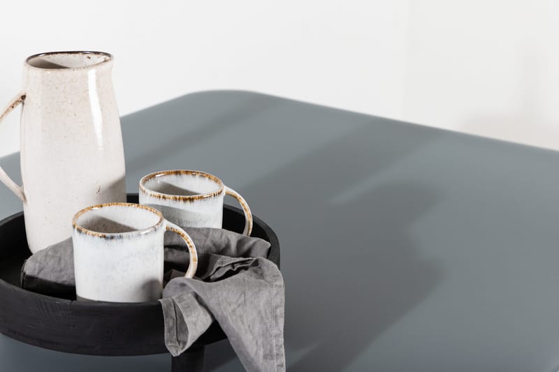 Virya Matbord Utomhus 160 cm - Vit/Grå - Utemöbler - Trädgårdsbord & Utebord - Matbord ute