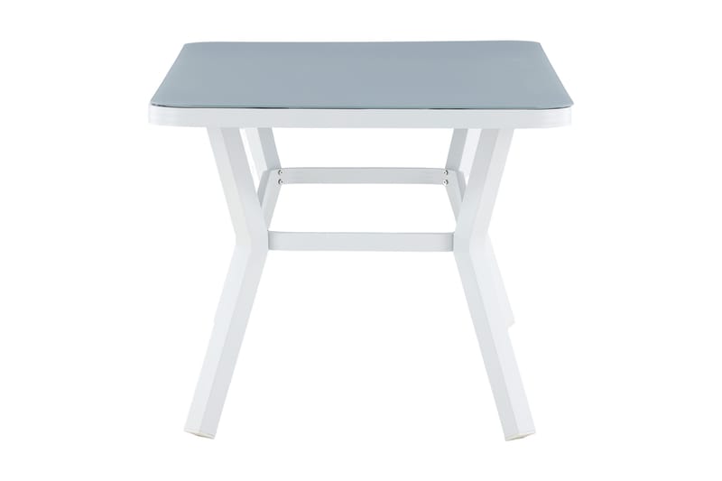 Virya Matbord Utomhus 160 cm - Vit/Grå - Utemöbler - Trädgårdsbord & Utebord - Matbord ute