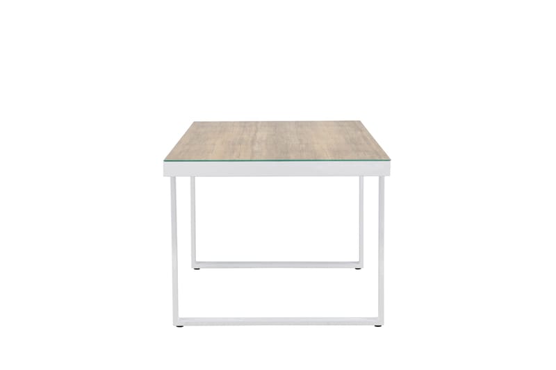 Merlo Matbord Utomhus 90x200 cm - Vit - Utemöbler - Trädgårdsbord & Utebord - Matbord ute