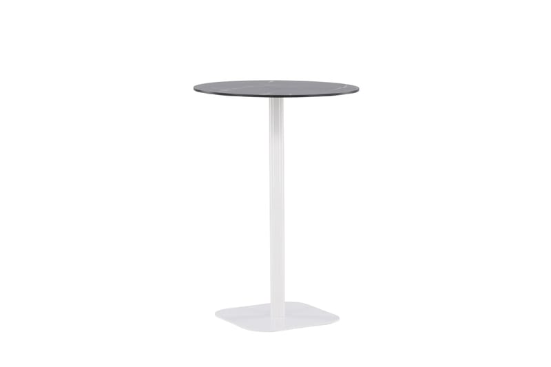 Milano Barbord Utomhus 4-sits Rund - Vit - Utemöbler - Trädgårdsbord & Utebord - Barbord utomhus