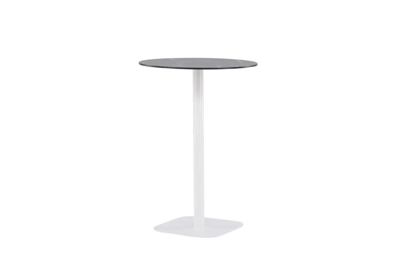 Milano Barbord Utomhus 4-sits Rund - Vit - Utemöbler - Trädgårdsbord & Utebord - Barbord utomhus