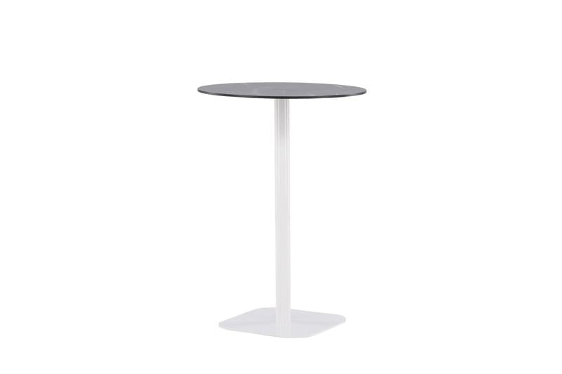 Milano Barbord Utomhus 4-sits Rund - Vit - Utemöbler - Trädgårdsbord & Utebord - Barbord utomhus