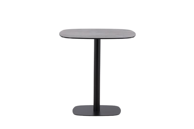 Milano Cafébord 70 cm, Svart