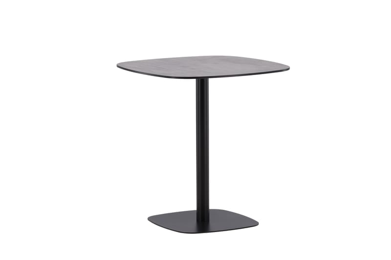 Milano Cafébord 70 cm - Svart - Utemöbler - Trädgårdsbord & Utebord - Cafebord