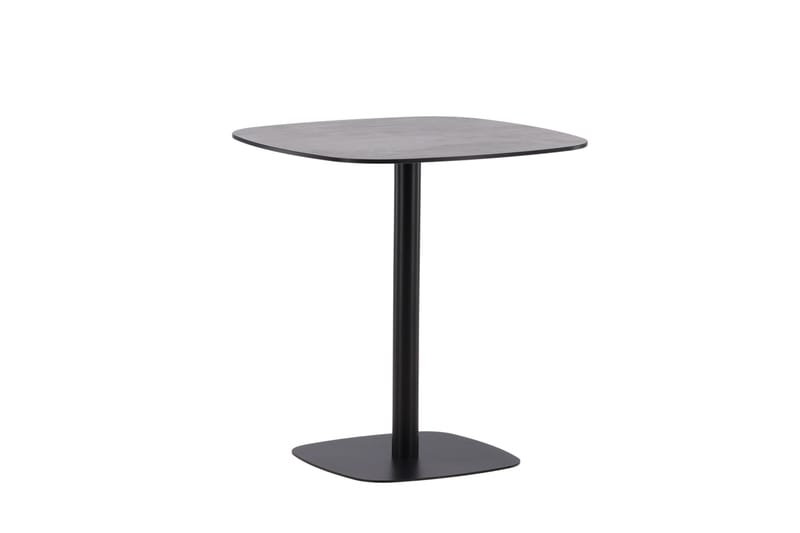 Milano Cafébord 70 cm - Svart - Utemöbler - Trädgårdsbord & Utebord - Cafebord