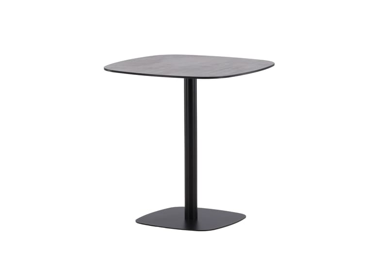 Milano Cafébord 70 cm - Svart - Utemöbler - Trädgårdsbord & Utebord - Cafebord