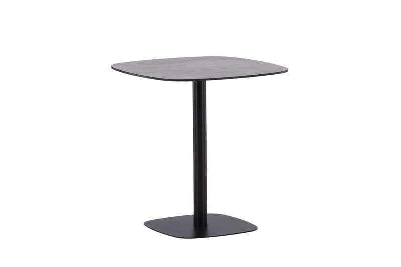 Milano Cafébord 70 cm - Svart - Utemöbler - Trädgårdsbord & Utebord - Cafebord