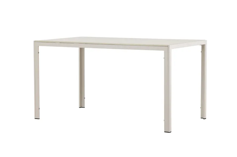 Mirko Matbord Utomhus 80x140 cm - Beige - Utemöbler - Trädgårdsbord & Utebord - Matbord ute