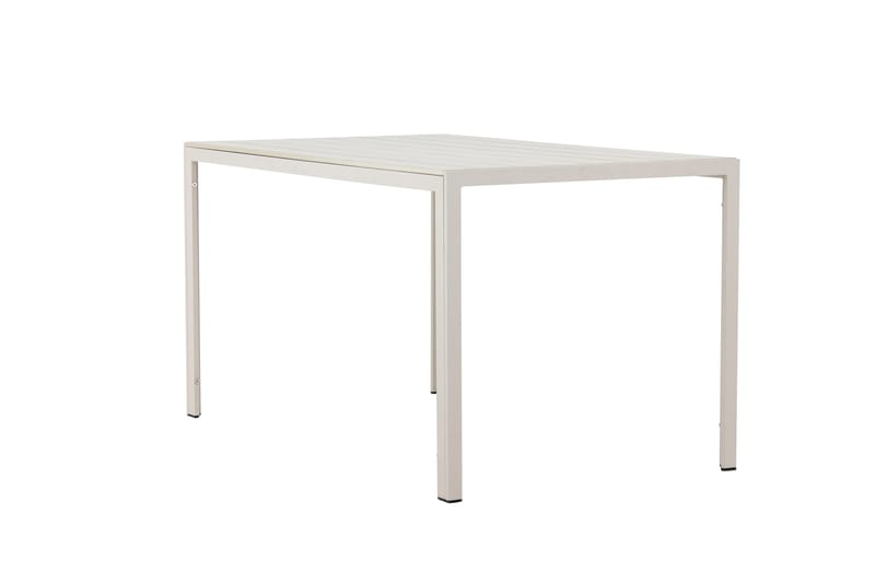 Mirko Matbord Utomhus 80x140 cm - Beige - Utemöbler - Trädgårdsbord & Utebord - Matbord ute