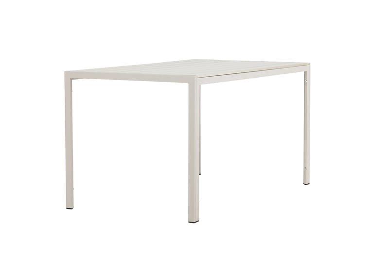 Mirko Matbord Utomhus 80x140 cm - Beige - Utemöbler - Trädgårdsbord & Utebord - Matbord ute