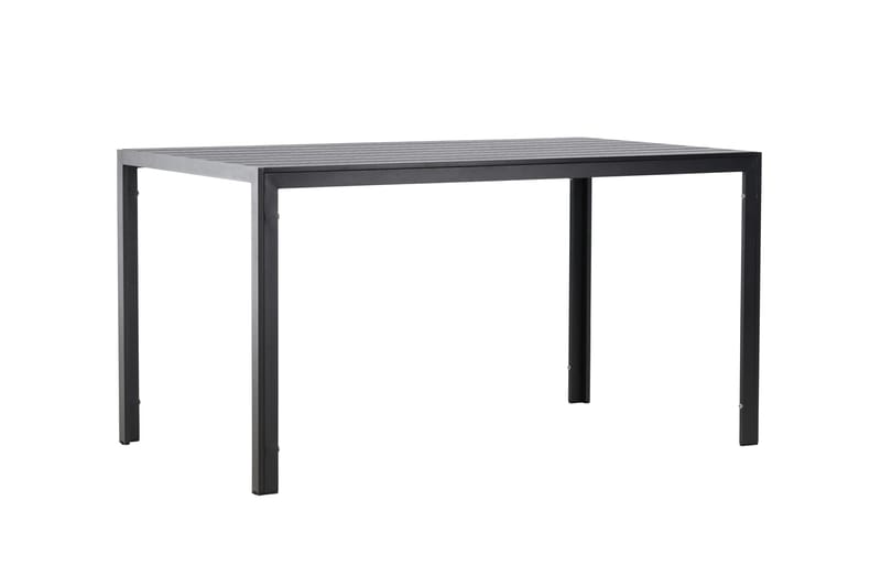 Mirko Matbord Utomhus 80x140 cm - Svart - Utemöbler - Trädgårdsbord & Utebord - Matbord ute