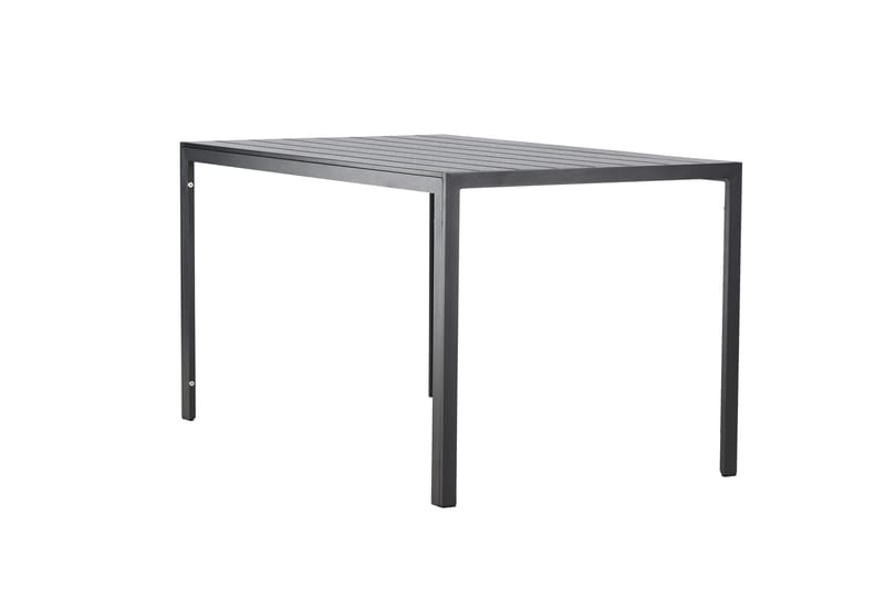 Mirko Matbord Utomhus 80x140 cm - Svart - Utemöbler - Trädgårdsbord & Utebord - Matbord ute