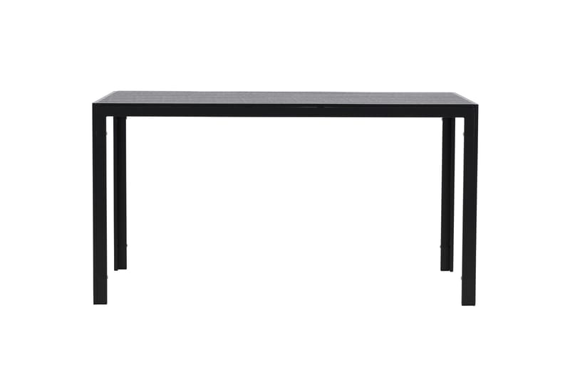 Mirko Matbord Utomhus 80x140 cm - Svart - Utemöbler - Trädgårdsbord & Utebord - Matbord ute