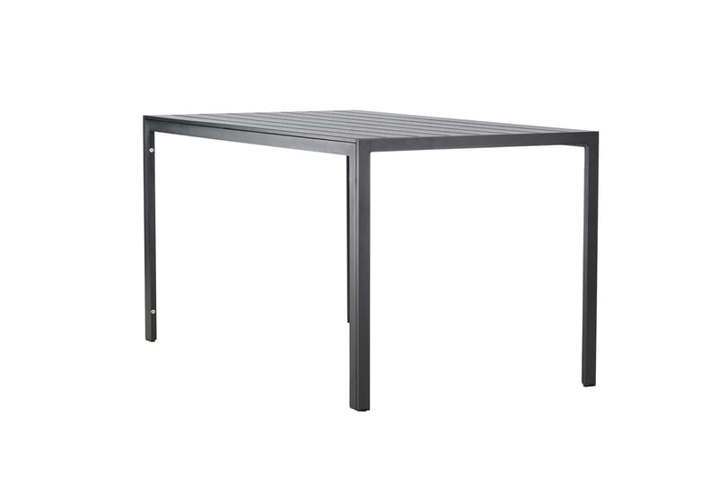 Mirko Matbord Utomhus 80x140 cm - Svart - Utemöbler - Trädgårdsbord & Utebord - Matbord ute