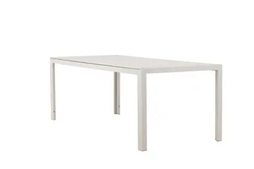 Mirko Matbord Utomhus 90x205 cm - Beige - Utemöbler - Trädgårdsbord & Utebord - Matbord ute