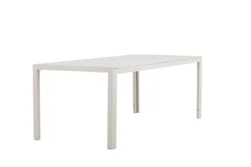 Mirko Matbord Utomhus 90x205 cm - Beige - Utemöbler - Trädgårdsbord & Utebord - Matbord ute