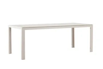 Mirko Matbord Utomhus 90x205 cm - Beige - Utemöbler - Trädgårdsbord & Utebord - Matbord ute