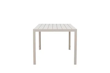 Mirko Matbord Utomhus 90x205 cm - Beige - Utemöbler - Trädgårdsbord & Utebord - Matbord ute