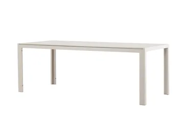 Mirko Matbord Utomhus 90x205 cm - Beige - Utemöbler - Trädgårdsbord & Utebord - Matbord ute