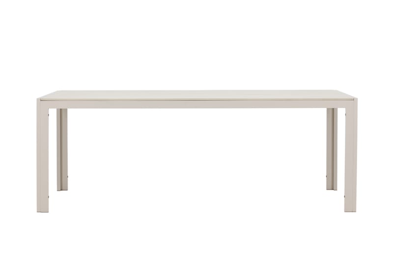 Mirko Matbord Utomhus 90x205 cm - Beige - Utemöbler - Trädgårdsbord & Utebord - Matbord ute