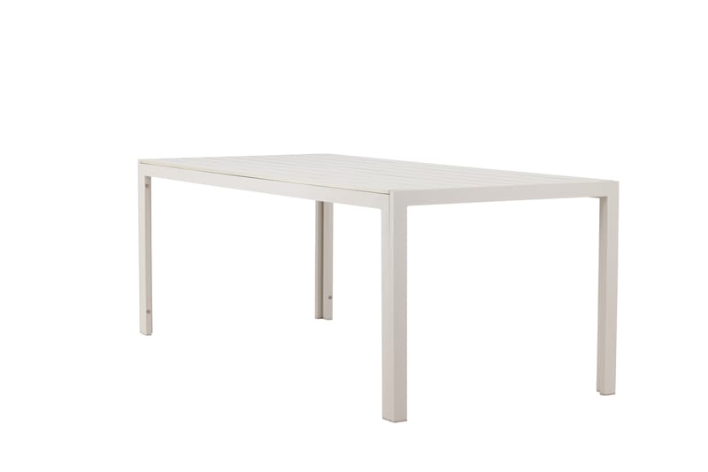 Mirko Matbord Utomhus 90x205 cm - Beige - Utemöbler - Trädgårdsbord & Utebord - Matbord ute