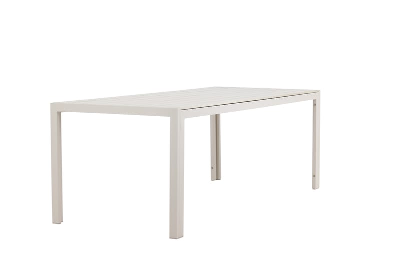 Mirko Matbord Utomhus 90x205 cm - Beige - Utemöbler - Trädgårdsbord & Utebord - Matbord ute