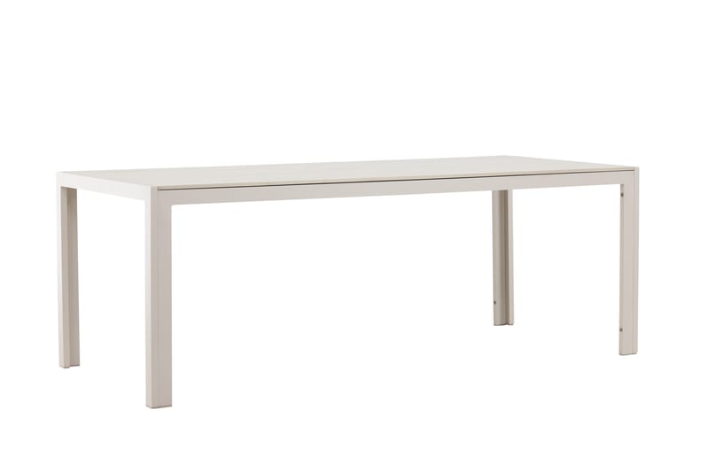 Mirko Matbord Utomhus 90x205 cm - Beige - Utemöbler - Trädgårdsbord & Utebord - Matbord ute