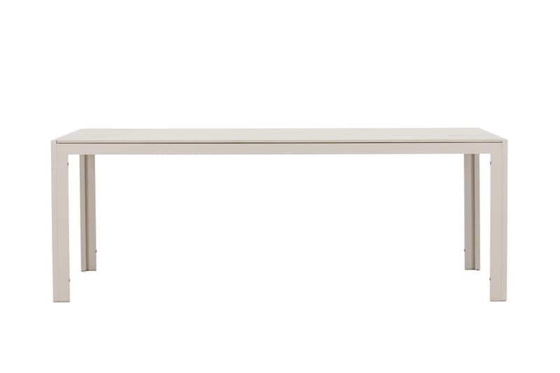 Mirko Matbord Utomhus 90x205 cm - Beige - Utemöbler - Trädgårdsbord & Utebord - Matbord ute
