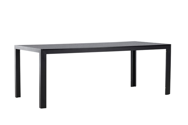 Mirko Matbord Utomhus 90x205 cm - Svart - Utemöbler - Trädgårdsbord & Utebord - Matbord ute