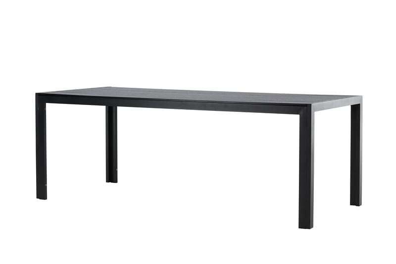 Mirko Matbord Utomhus 90x205 cm - Svart - Utemöbler - Trädgårdsbord & Utebord - Matbord ute