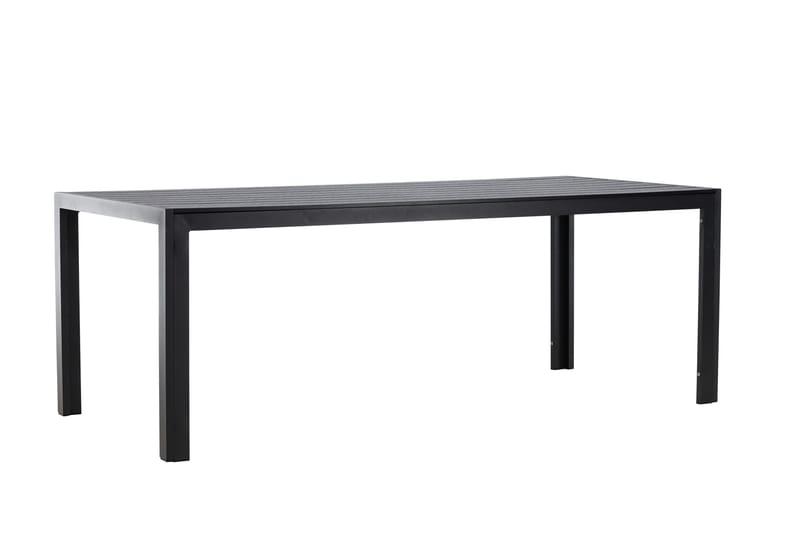 Mirko Matbord Utomhus 90x205 cm - Svart - Utemöbler - Trädgårdsbord & Utebord - Matbord ute