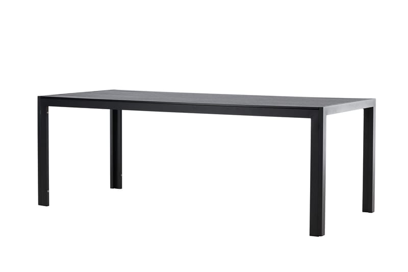 Mirko Matbord Utomhus 90x205 cm - Svart - Utemöbler - Trädgårdsbord & Utebord - Matbord ute